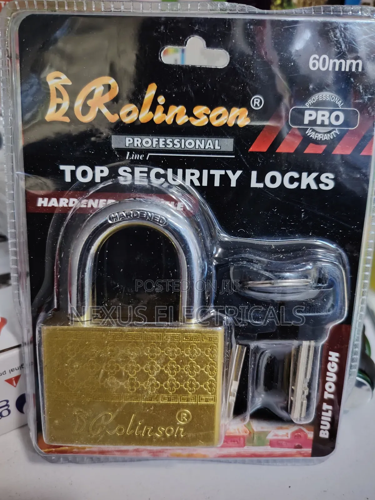 Rolinson Gold Padlock 60mm