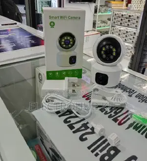 Smart Home V380 PTZ Camera - Dual Lens Motion Detection Audio