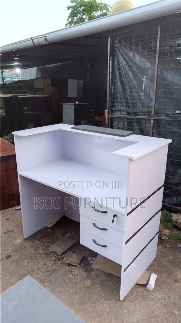 Office Desk : Stylish Durable Reception Desk - thumbnail 4