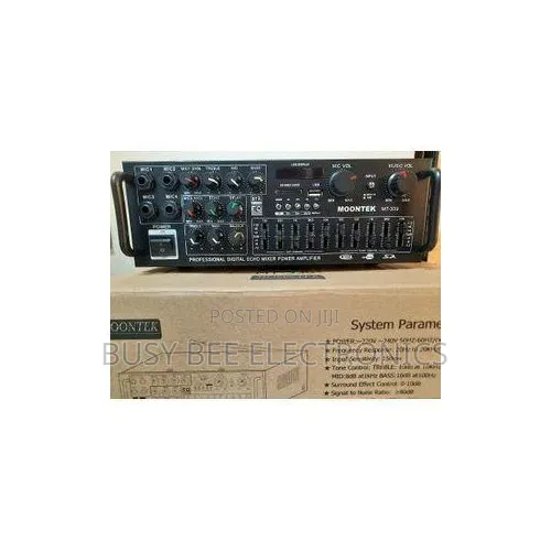 Mt-339 Professional Audio Stereo Hifi Bluetooth Power Amplifier,