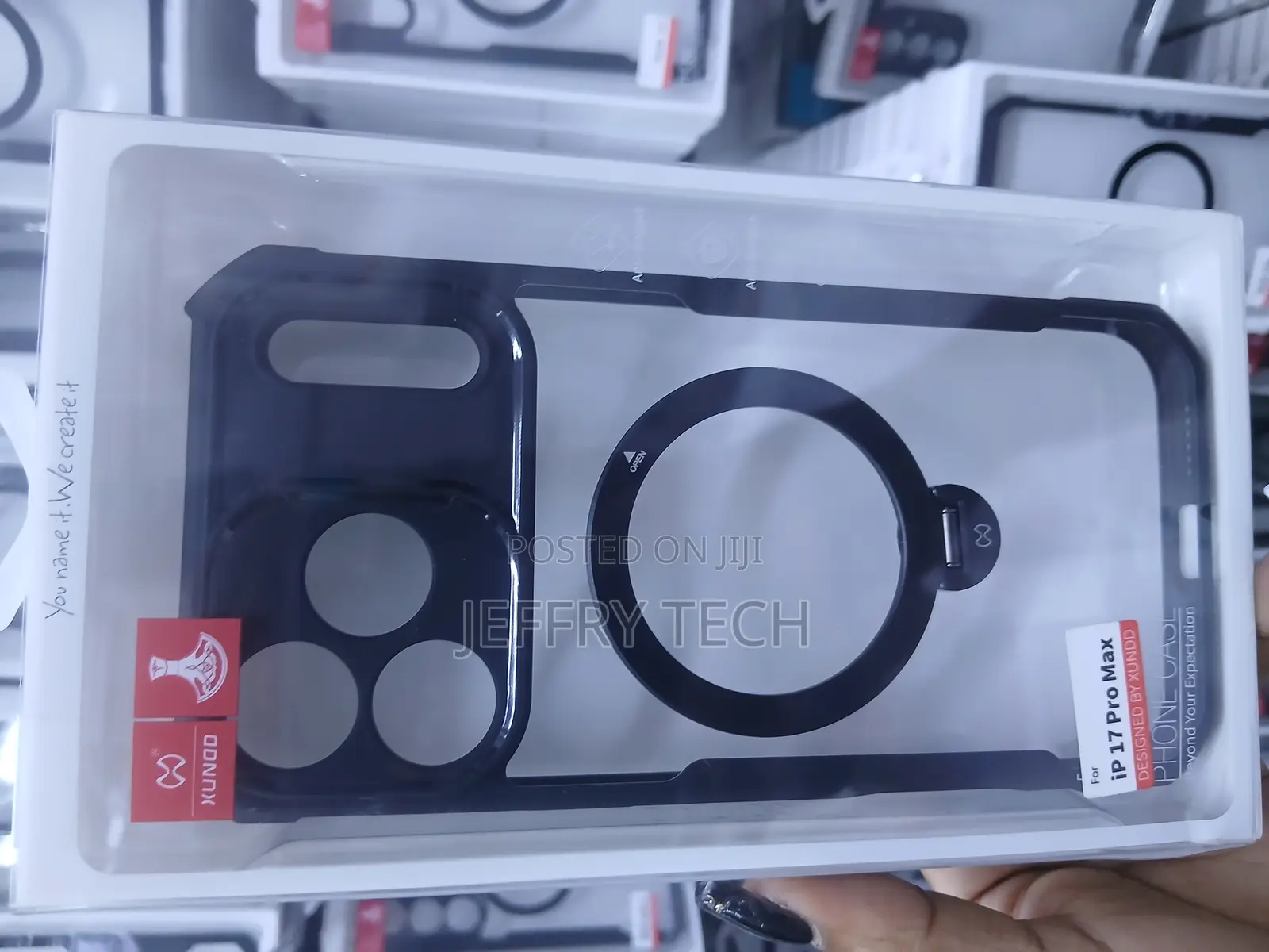 Xundd Beatle Series Airbag Shockproof Case for the iPhone 17 Pro Max.