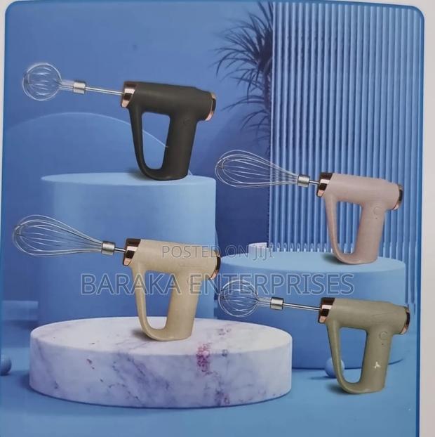 Rechargeable Wireless Hand Held Egg Beater Whisk