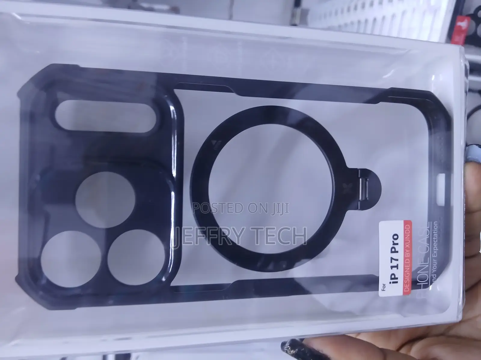 Xundd Beatle Series Magnetic Stand Shockproof Case for iPhone 17 Pro