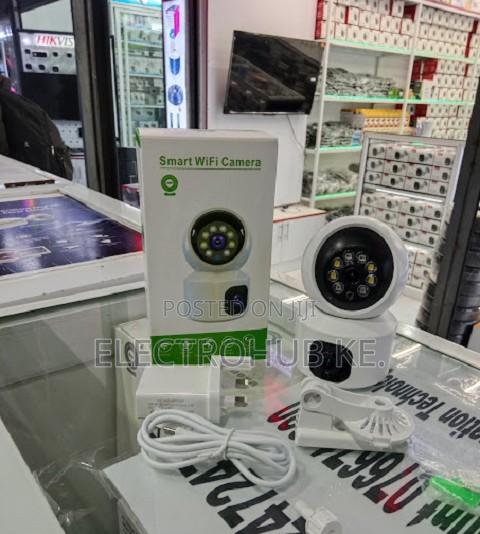 V380 Dual Lens PTZ Camera - Full Room Coverage Smart Security