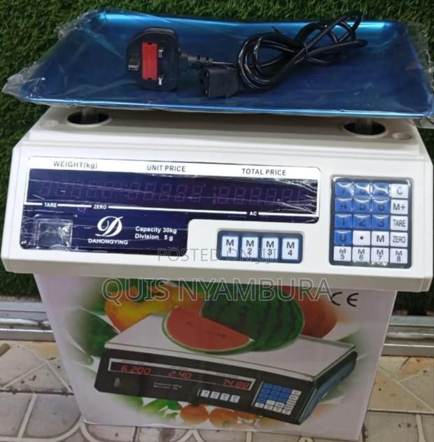 Flat Digital Weighing Scale/ 30kg Armless Weighing Scale