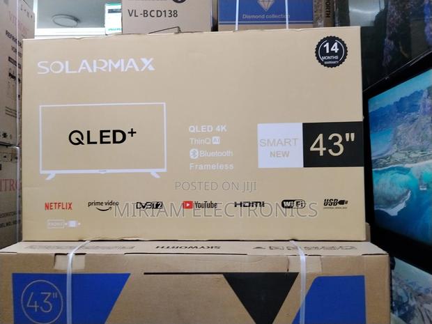 Solarmax 43" Inch Full Hd Frameless Smart Android - thumbnail 3