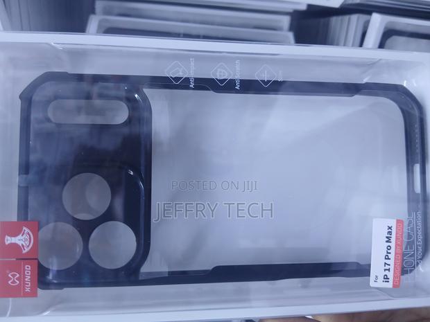 Xundd Brand Airbag Shockproof Clear Back Cover for iPhone 17 Pro Max.
