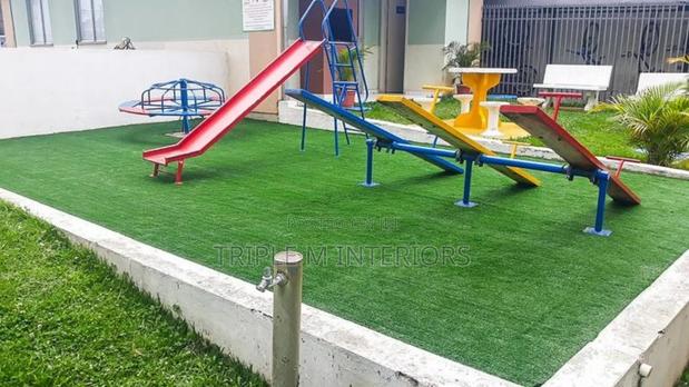 Playground Synthetic Lawn Tiles | Soft Landing Play Zone Design