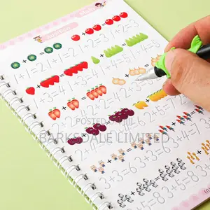 Kids Grooved Handwriting Sank Notebooks 3-5 Magic Writing School