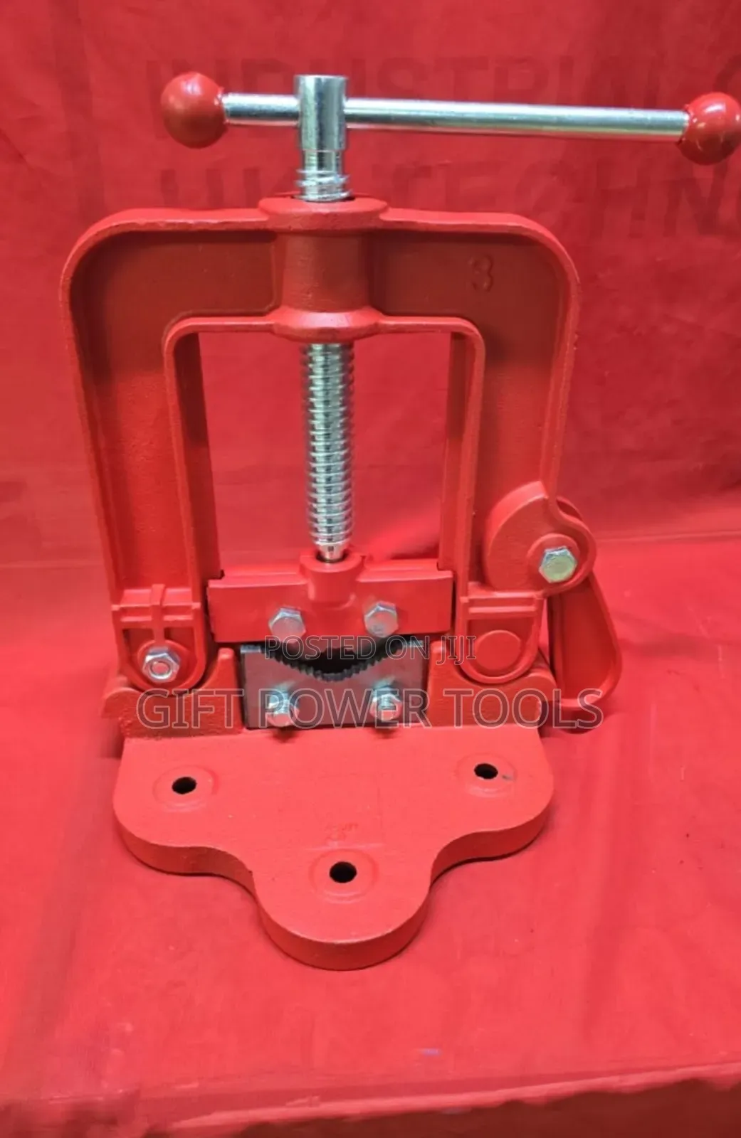 2mm Pipe Vise/Forged Steel Hinged Pipe Vise