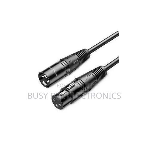 XLR Male to Female Audio Cable 1.5 Meters