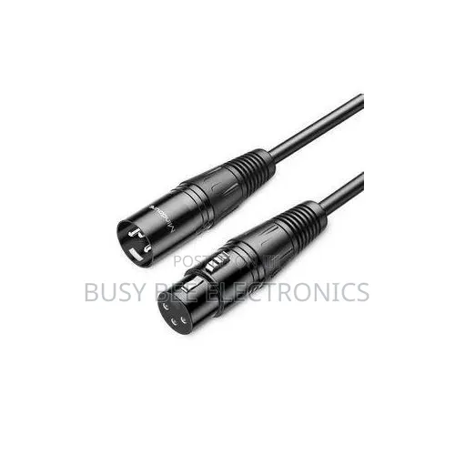 XLR Male to Female Audio Cable 1.5 Meters