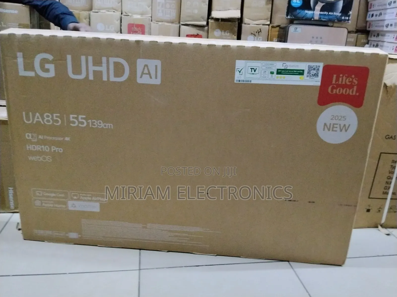 Lg 55" Led Uhd Tv 55ua85006la - Magic Remote, , Smart, Hdr10, A7