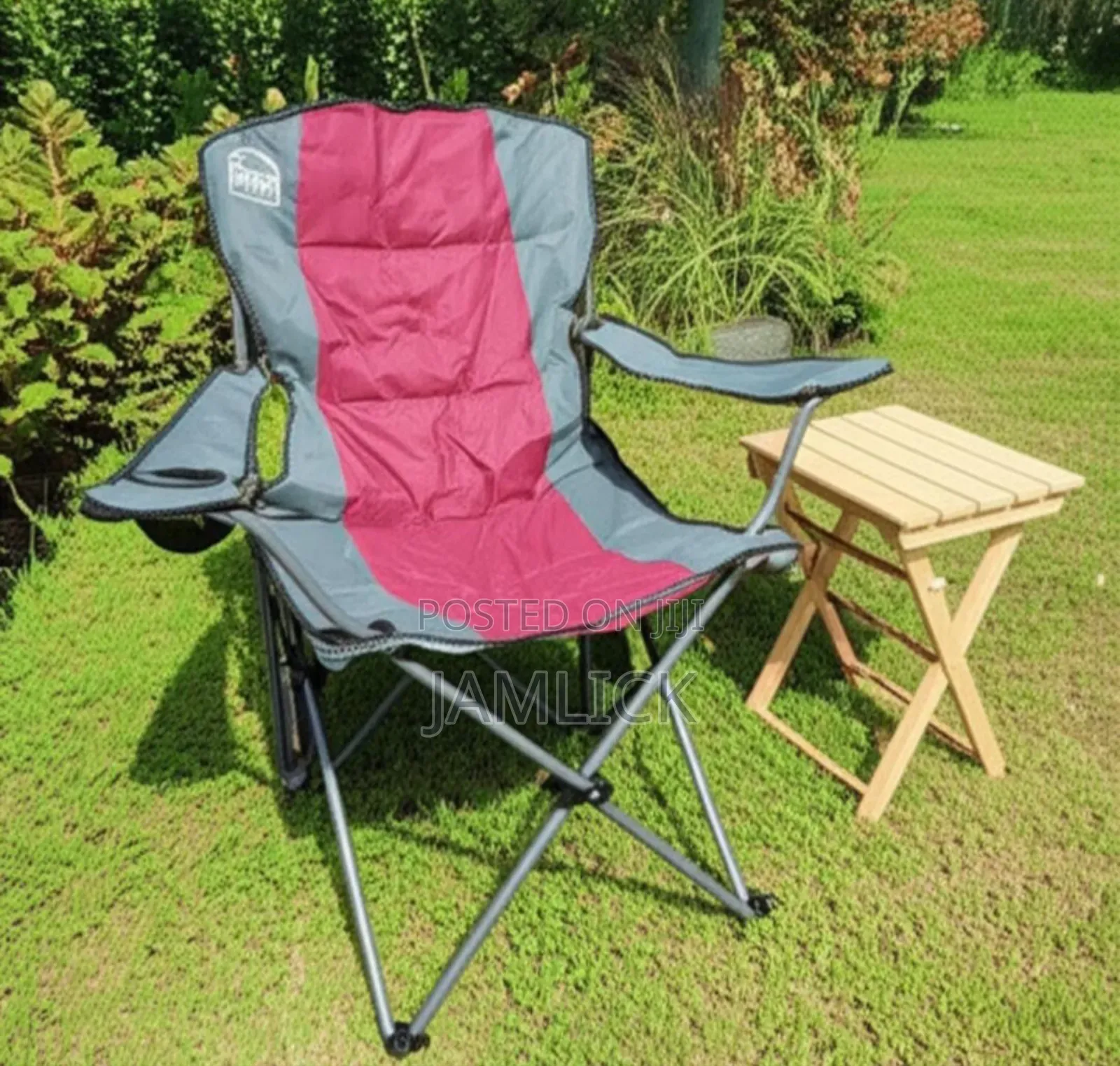 Strong Metallic Camping Chairs - Jt