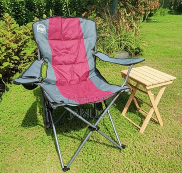 Strong Metallic Camping Chairs - Jt