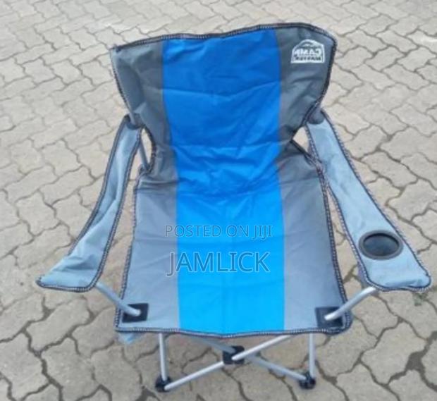 Strong Metallic Camping Chairs - Jt - thumbnail 2