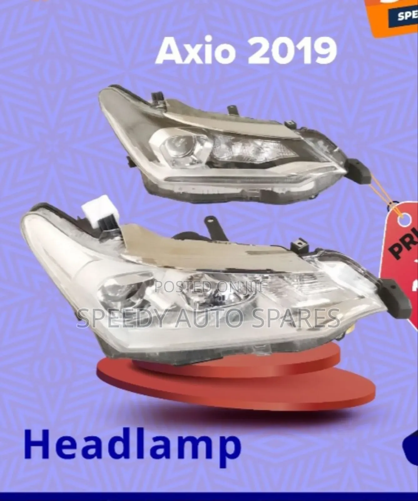 Headlamp/Headlights Axio 2019