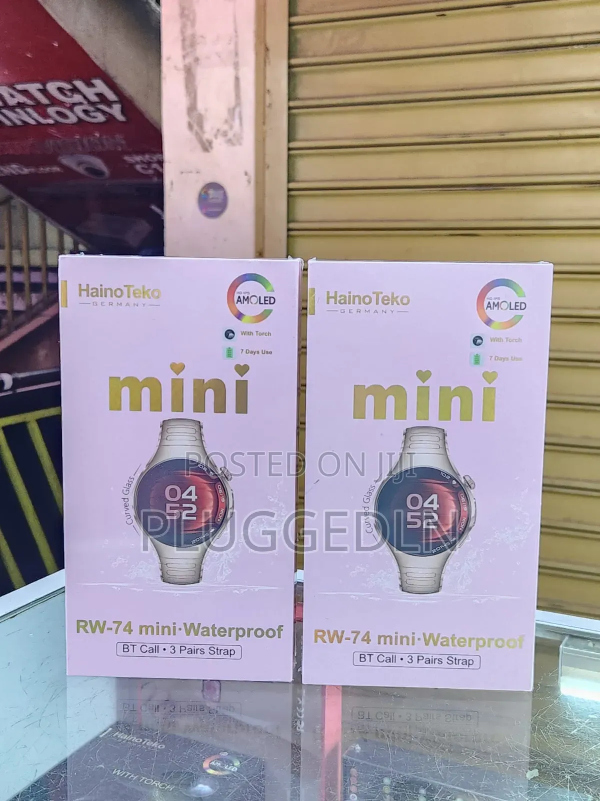 Hainoteko Mini Amoled Smartwatch .(Rw-74 / Sq-17)