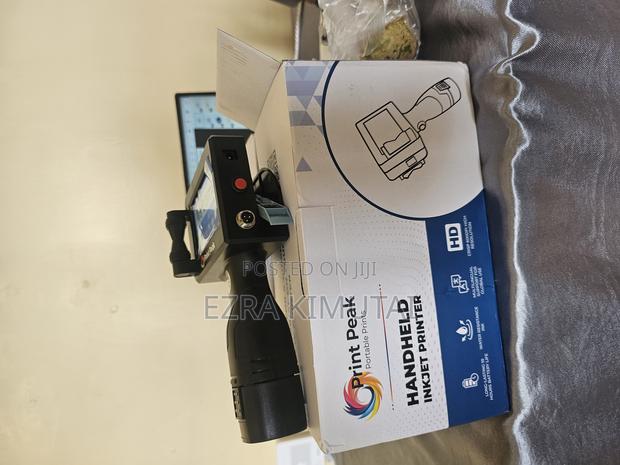 Offer! 1 + Spare Portable Printpeak Handheld Inkjet Printer