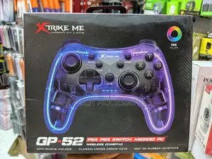 Xtrike Me Gp-52 Wireless Gamepad For Mobile / Pc / Ps4 Transparent.