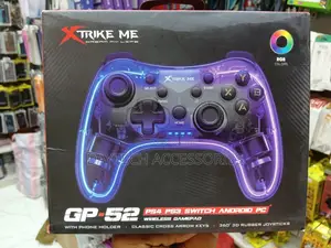 Xtrike Me Gp-52 Wireless Gamepad For Mobile / Pc / Ps4 Transparent.