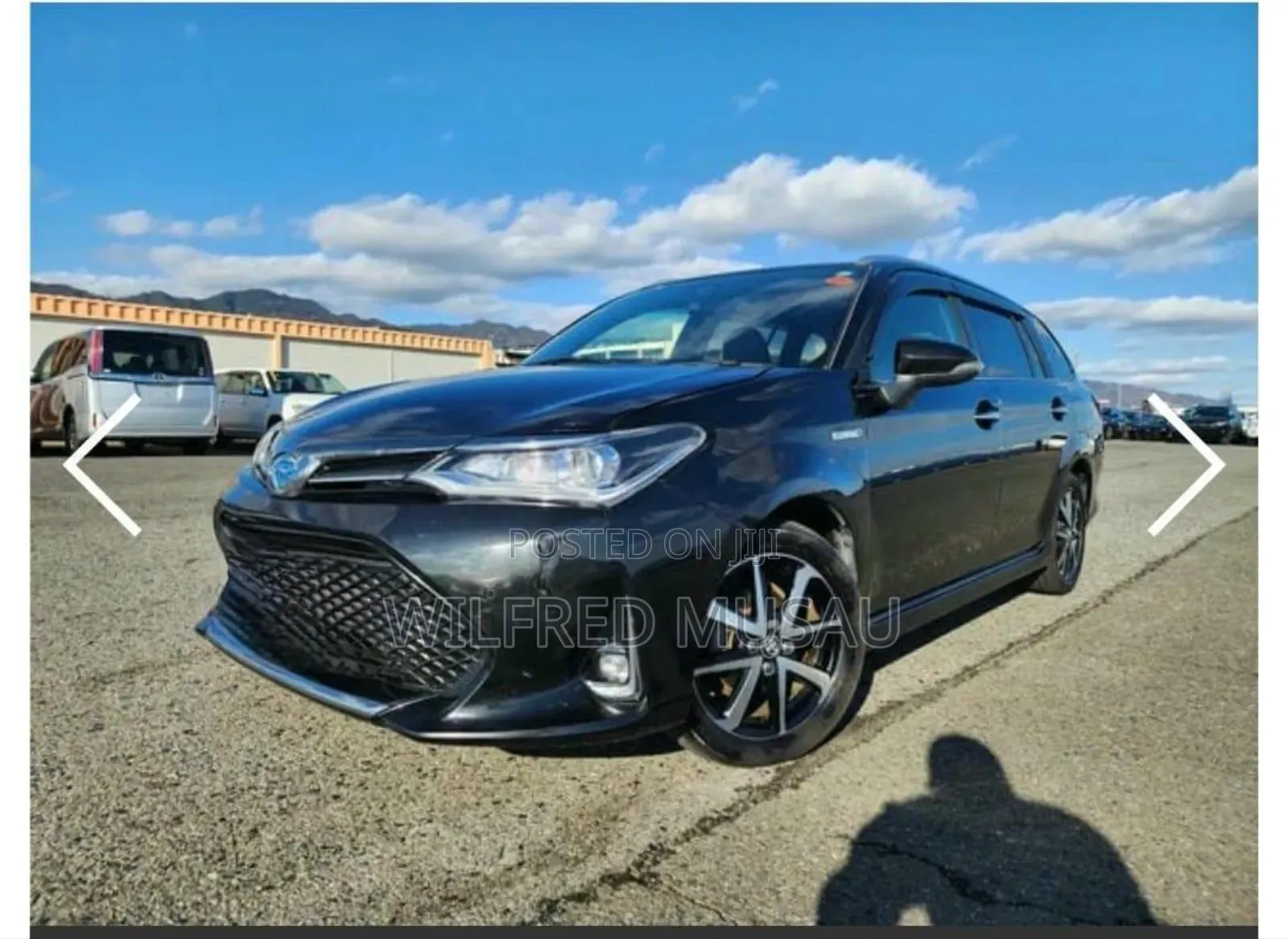 Toyota Corolla Fielder 1.5 Hybrid FWD 2019 Black