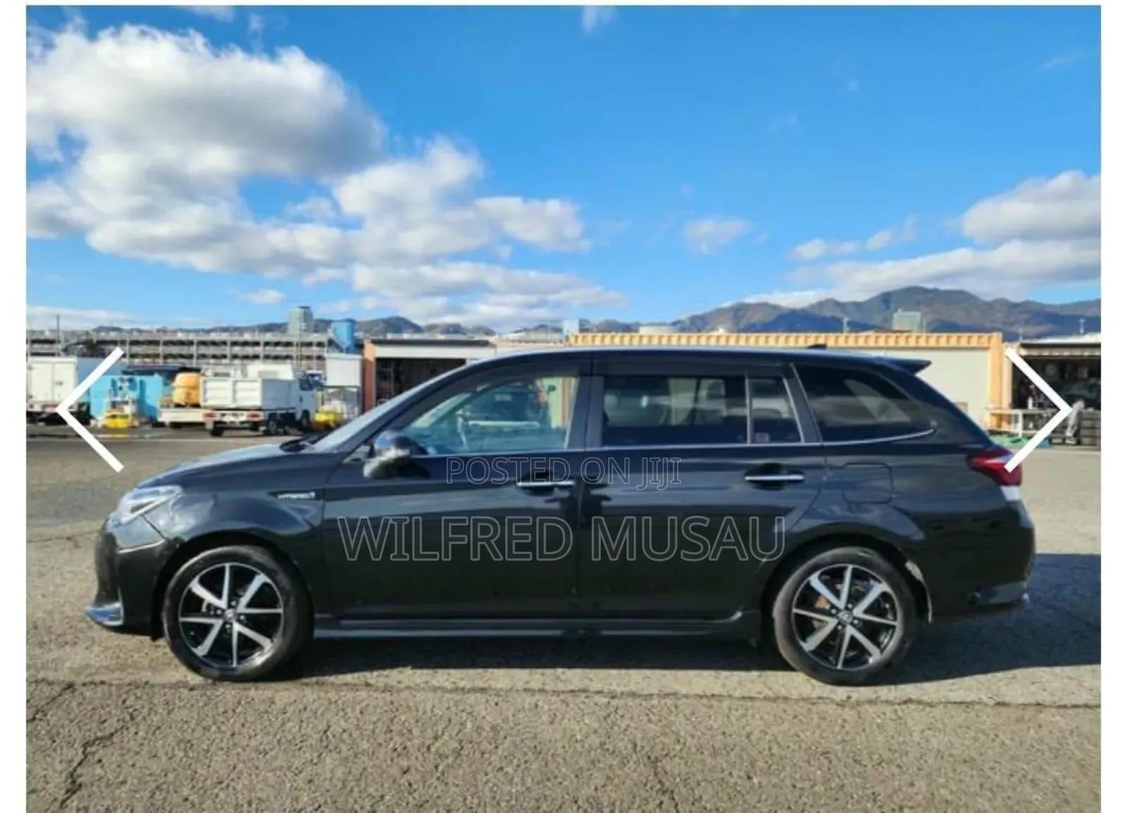 Toyota Corolla Fielder 1.5 Hybrid FWD 2019 Black