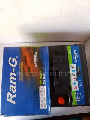 Ram-G Mf Din66 12volts 66ah Car Battery