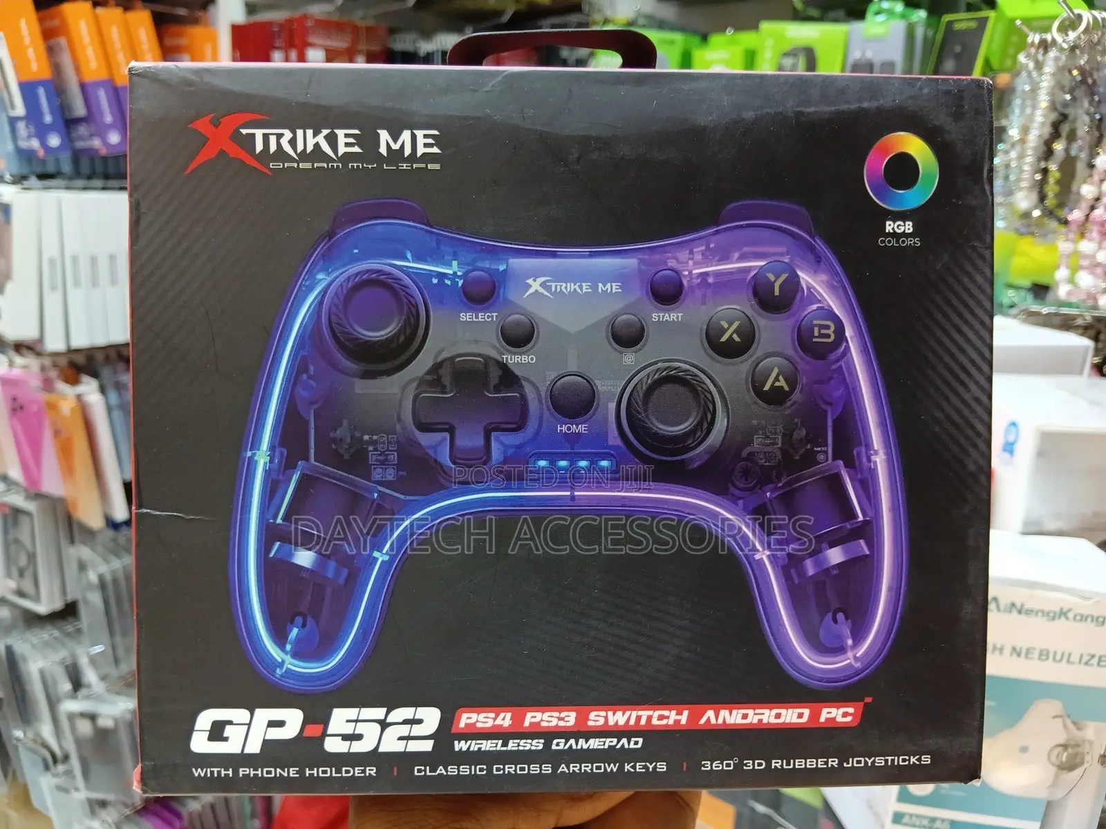 Xo Xtrike Me Gp-52 Universal Bluetooth Gamepad For Android, Ps4 And Pc