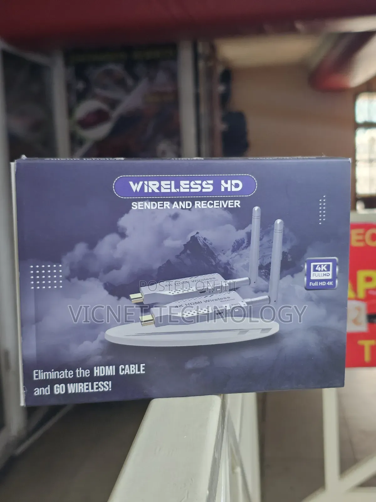 150m Range Full Hd Wireless Hdmi Extender With Receiver