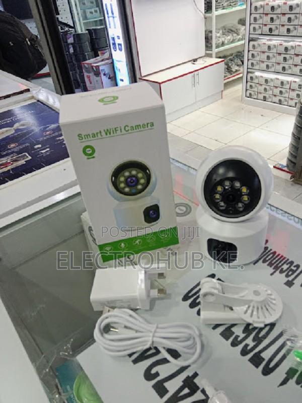 360 Rotating V380 Wifi Nanny Cam - Dual Lens Clear Monitoring