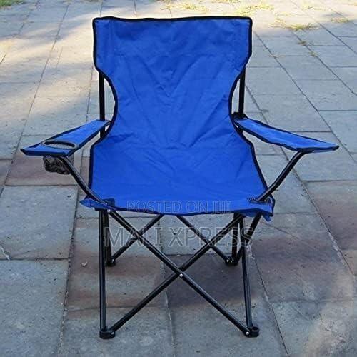 Foldable Camping Chair Portable Waterproof Outdoor Seat Steel Frame
