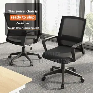 Office Chair : Medium Back Captain Mesh Office Chairs