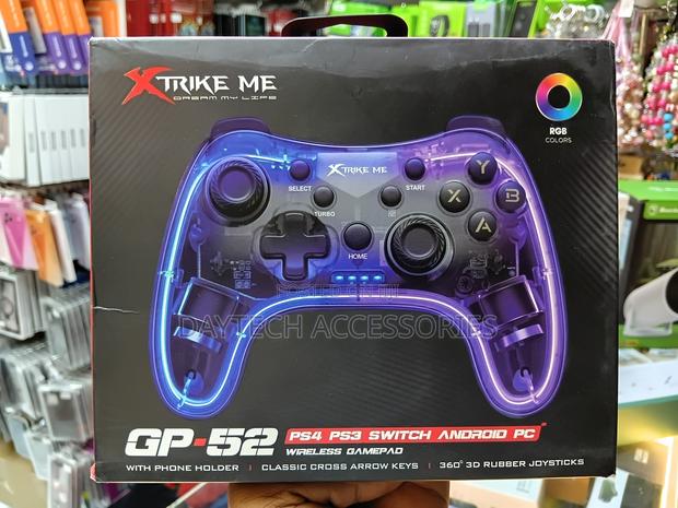 Xtrike-me Gp-52 Rgb Bluetooth Gamepad 800mah For Pc, Android, Ios