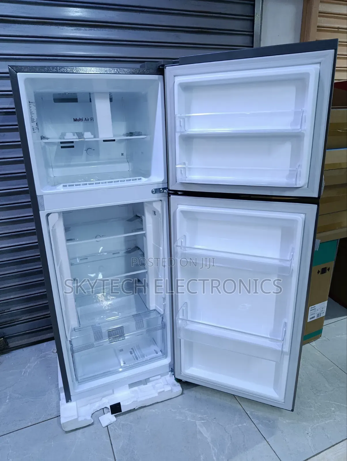 Lg 217l 2-Door Refrigerator, Smart Inverter Compressor System, Silver