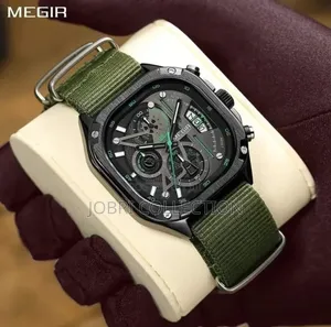 Authentic Megir Chronograph Gents Wrist Watch