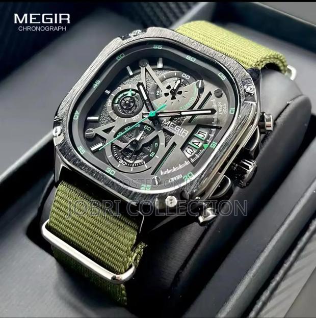 Authentic Megir Chronograph Gents Wrist Watch - thumbnail 2