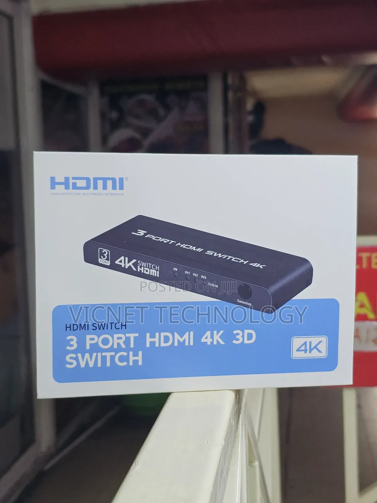 Full Hd 3 Port Hdmi Switch