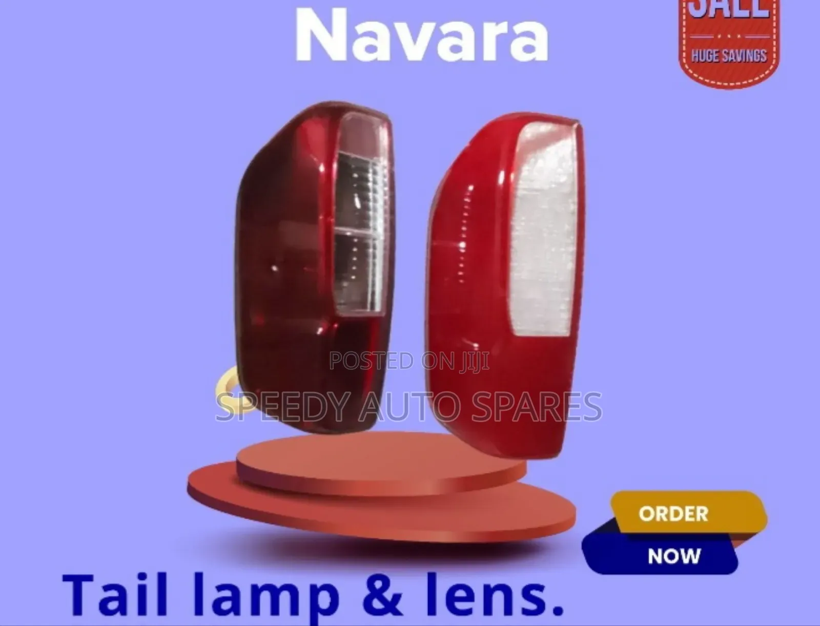 Nissan Navara Tail Lens and Tail Lamp