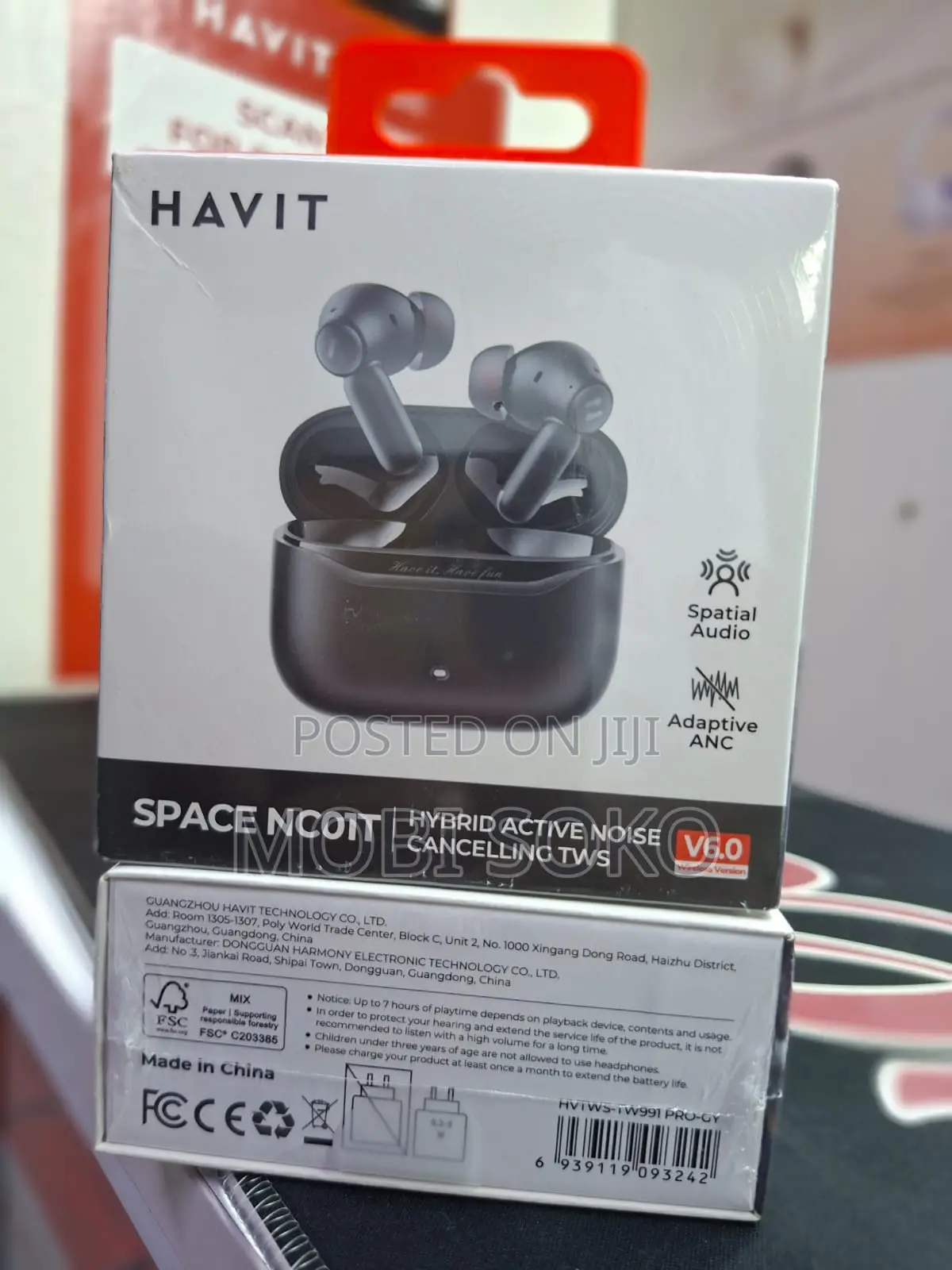 Havit Space Nc01t Active Noise Cancelling Wireless Earbuds Tw991 Pro