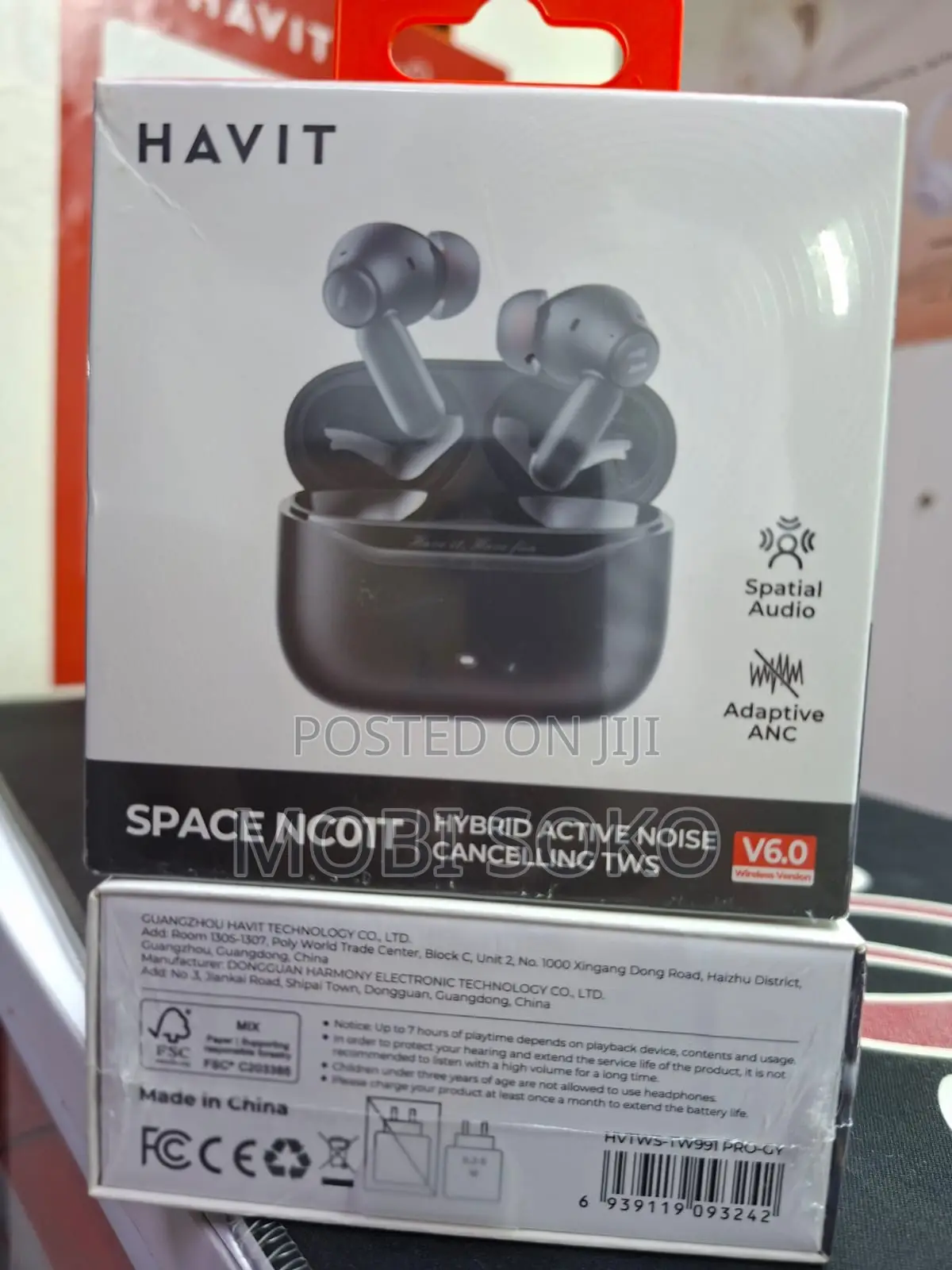 Havit Space Nc01t Active Noise Cancelling Wireless Earbuds Tw991 Pro