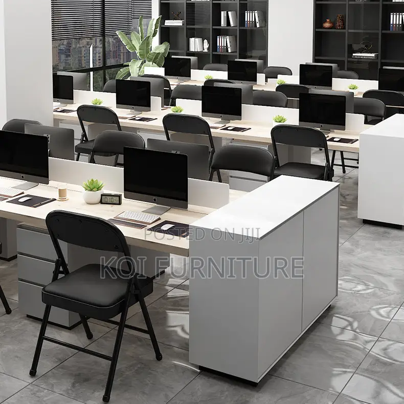 Office Chair : Armless Black Foldable Leather Chair
