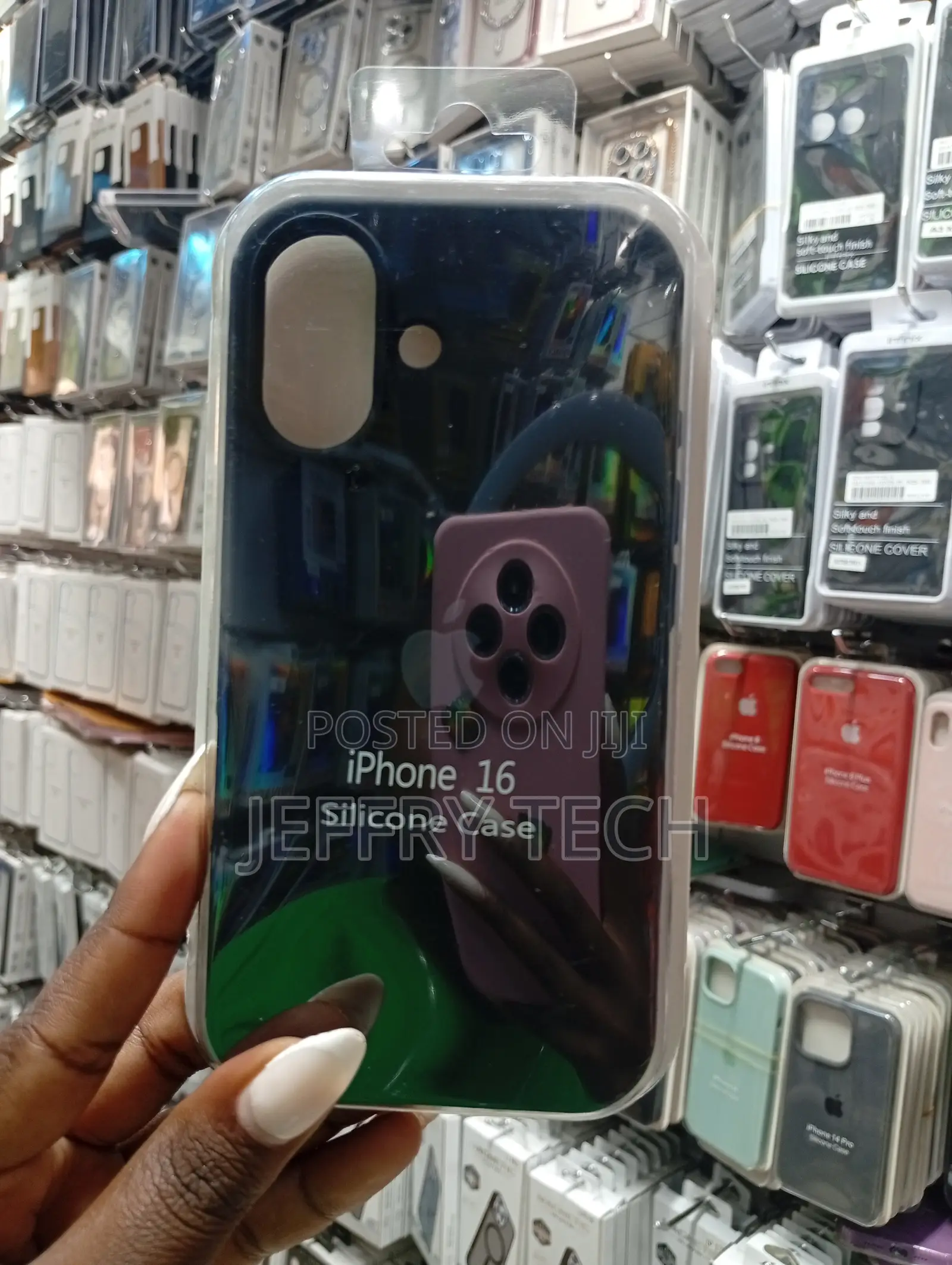 iPhone 16 Silicone Case, Designed to Protect the Device.