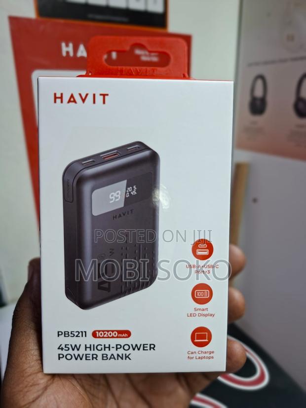 Havit Power Bank Pb5211 10200mah 45w
