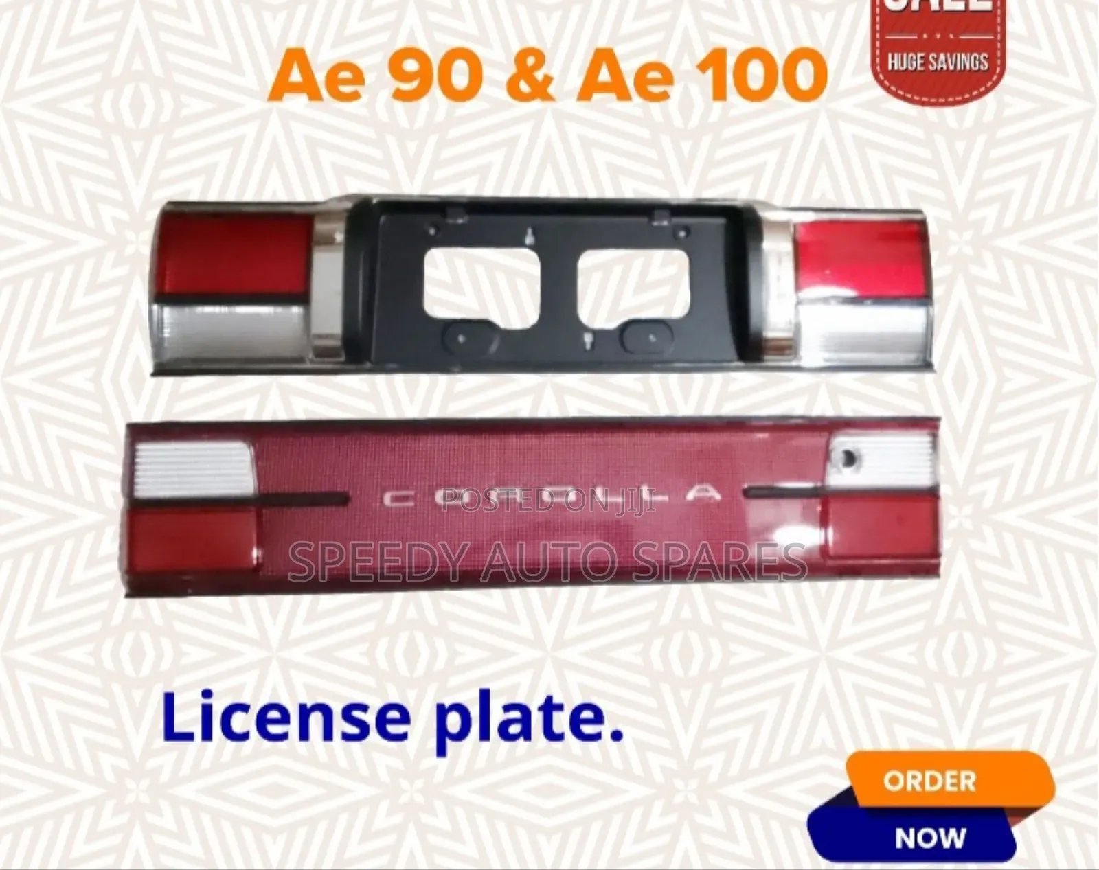 Corrolla 90 100 Boot Light/Lamp/Reflector