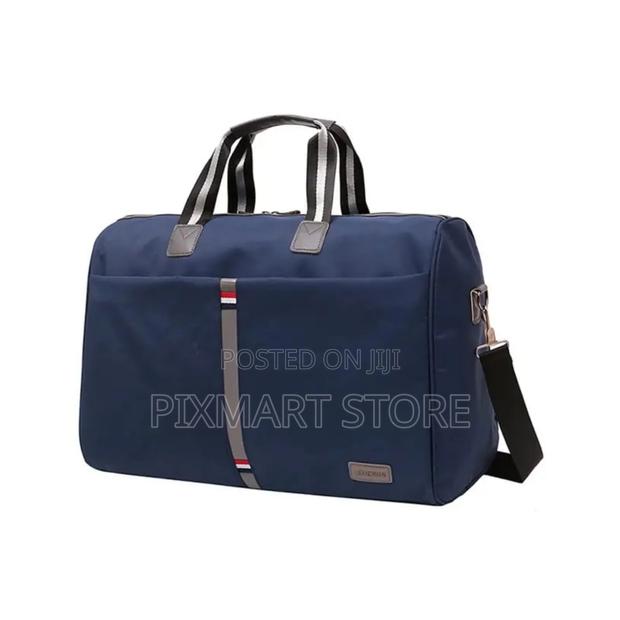 Large Leather Travel Duffle Bag – Spacious Durable - thumbnail 2