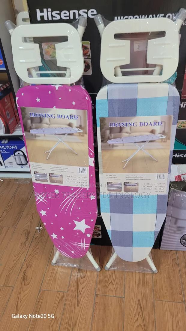 Portable Metallic Ironing Board - thumbnail 2