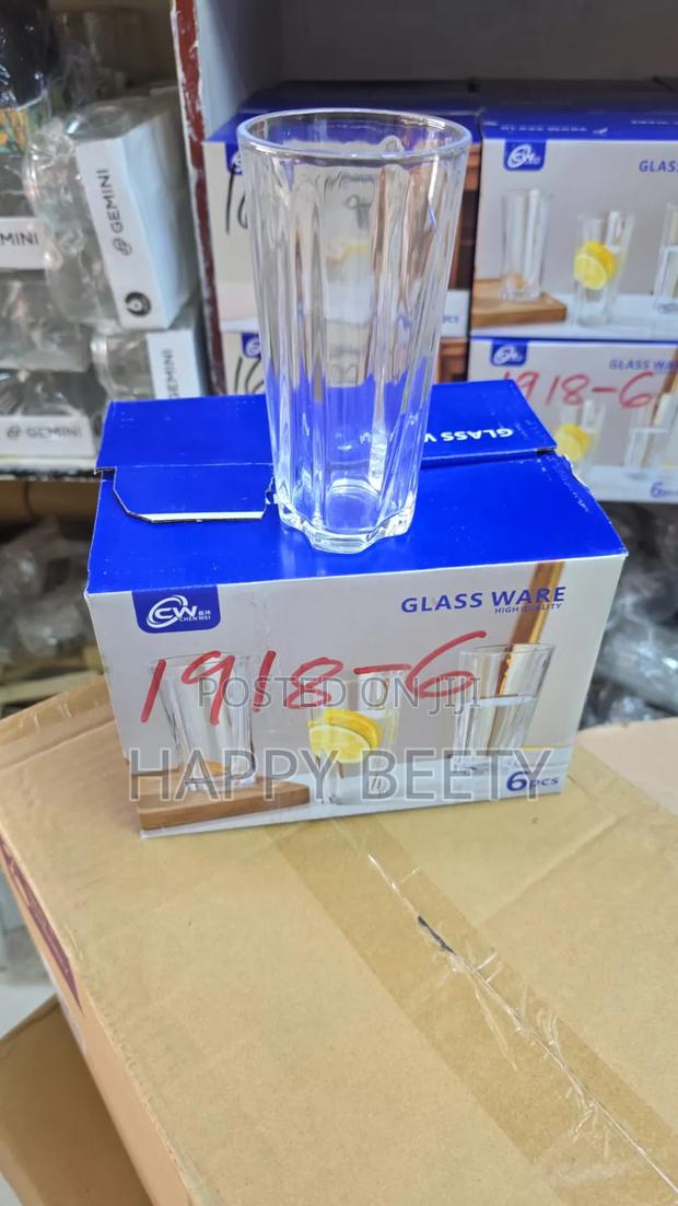 6 PCS Water Glass Set