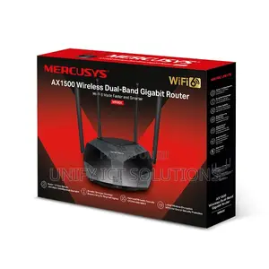 Mercusys Mr60x | Ax1500 Dual-Band Wifi 6 Router