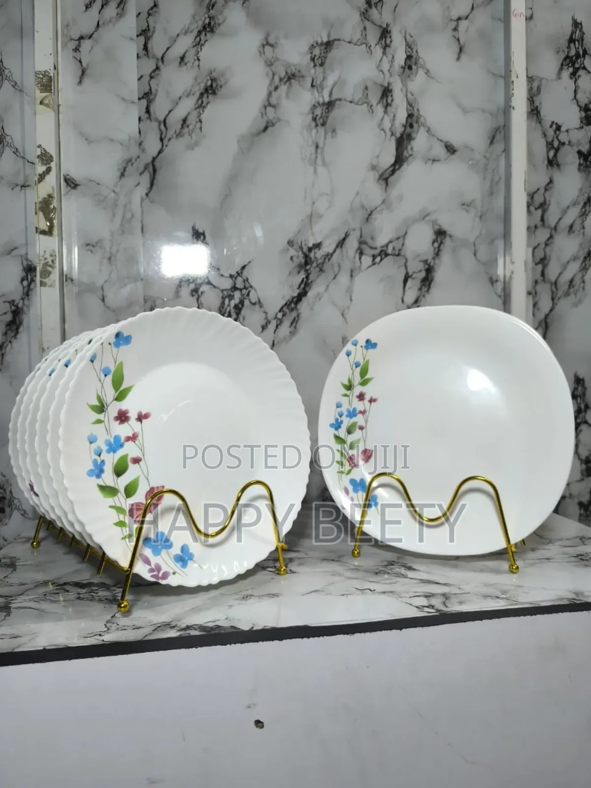 12 PCS Plates Set